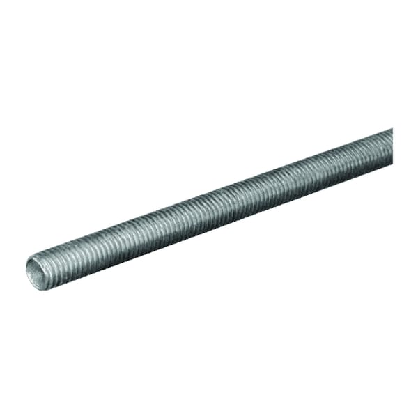 Steelworks SteelWorks 1/2 in. D X 12 in. L Low Carbon Steel Threaded Rod 11025 - main